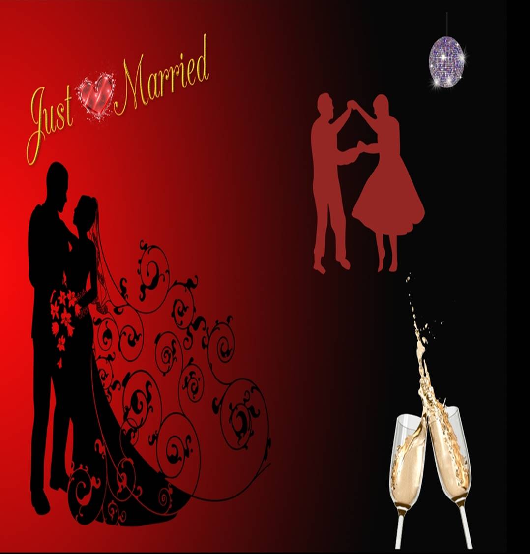 just married
